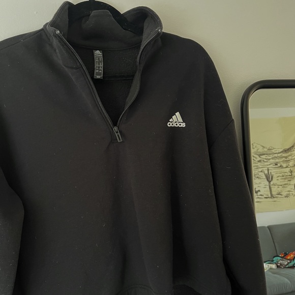 Cropped Adidas Quarter-Zip - Picture 8 of 8